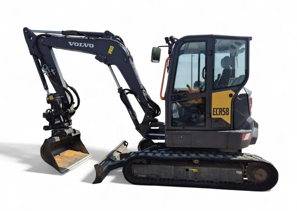 Volvo ECR 58F, 2021 ROK, GŁOWICA STEELWRIST, 2 ŁYŻKI - Miniexcavadora: foto 5 Volvo ECR 58F, 2021 ROK, GŁOWICA STEELWRIST, 2 ŁYŻKI - Miniexcavadora: foto 5
