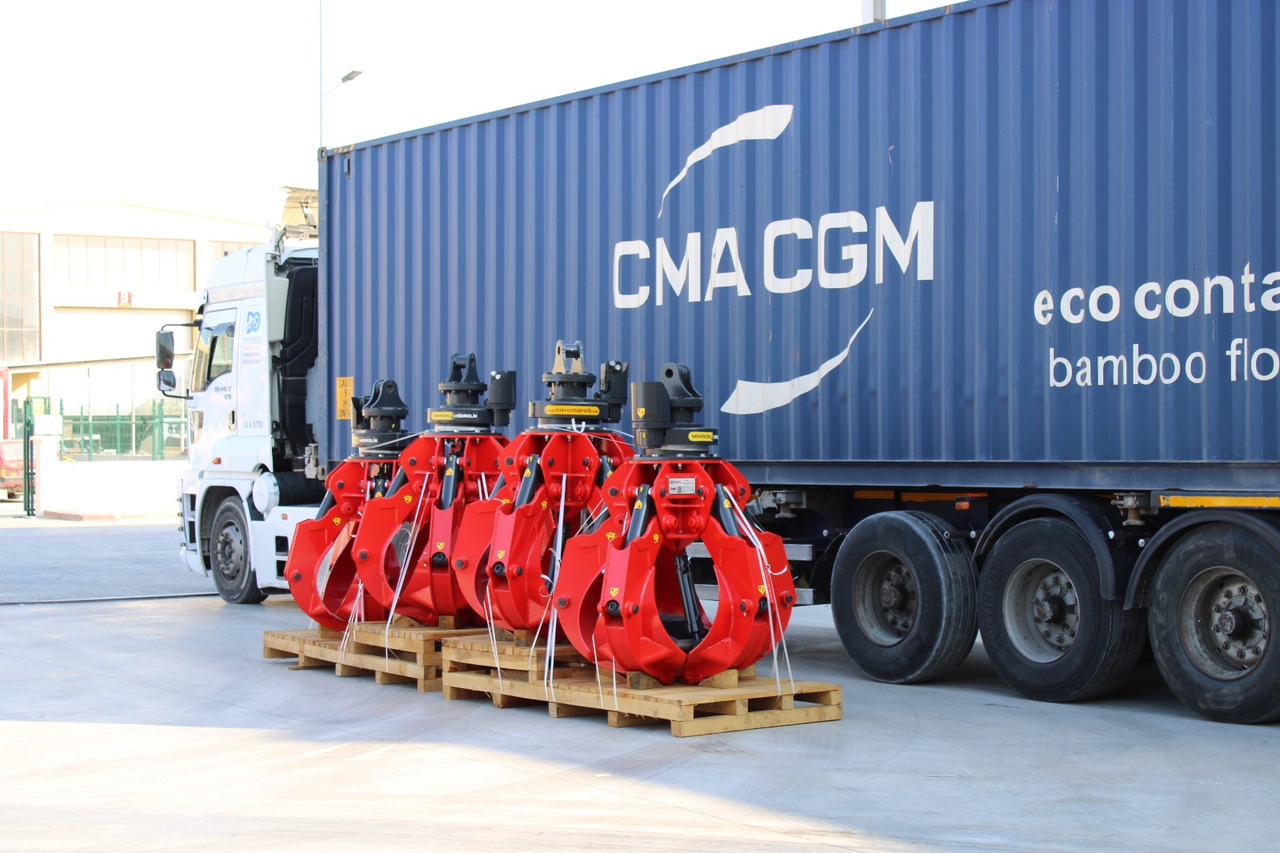 Scrap Grab MHB5 Mikron - Pinza de manipulación para Excavadora: foto 4 Scrap Grab MHB5 Mikron - Pinza de manipulación para Excavadora: foto 4