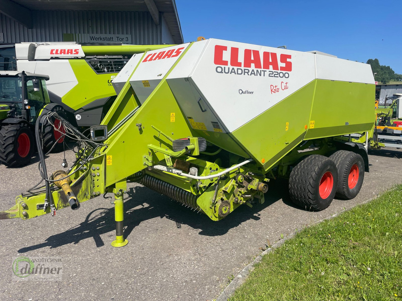 CLAAS Quadrant 2200 RC Tandem - Empacadora de pacas cuadradas: foto 1 CLAAS Quadrant 2200 RC Tandem - Empacadora de pacas cuadradas: foto 1