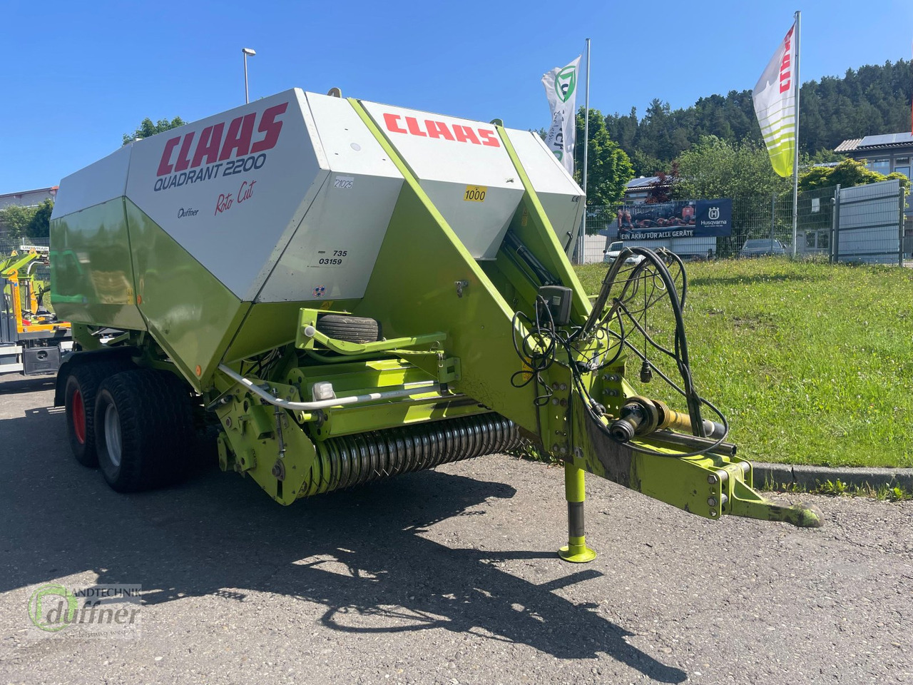 CLAAS Quadrant 2200 RC Tandem - Empacadora de pacas cuadradas: foto 2 CLAAS Quadrant 2200 RC Tandem - Empacadora de pacas cuadradas: foto 2