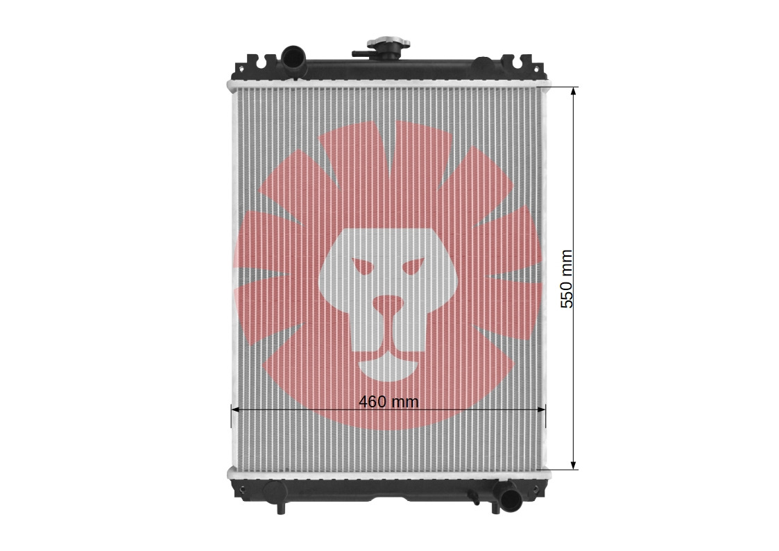 CASE CX55B - Radiador para Miniexcavadora: foto 3 CASE CX55B - Radiador para Miniexcavadora: foto 3