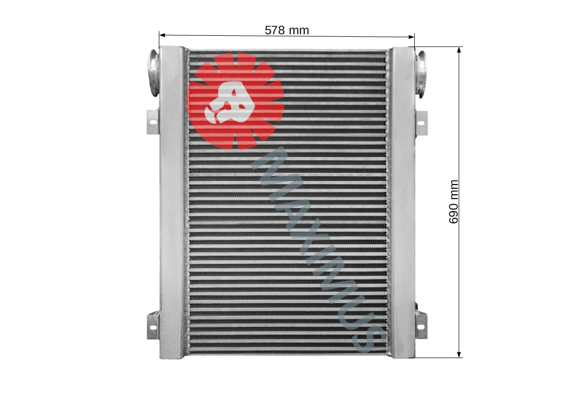 TEMSA LF12 - Intercooler para Autobús: foto 2 TEMSA LF12 - Intercooler para Autobús: foto 2