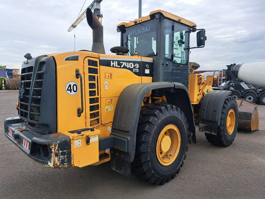 Hyundai HL740-9 XTD, HL740XTD-9 - Cargadora de ruedas: foto 4 Hyundai HL740-9 XTD, HL740XTD-9 - Cargadora de ruedas: foto 4