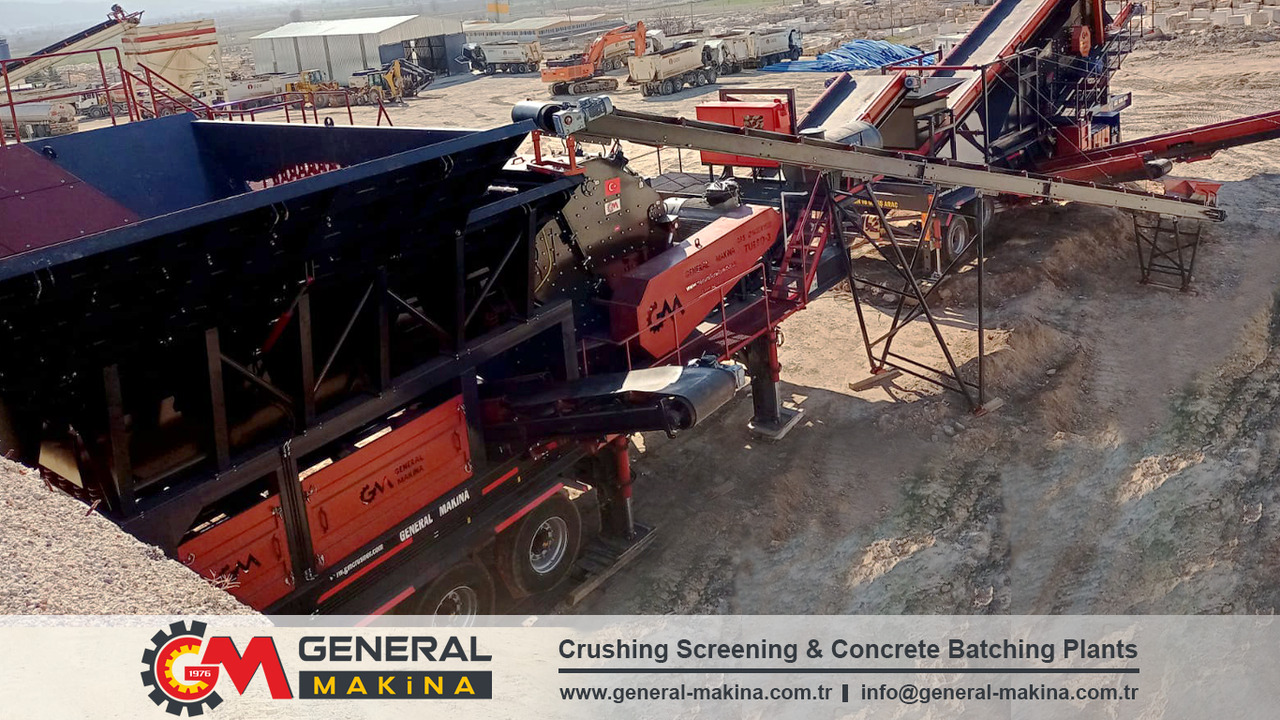 GENERAL MAKİNA Limestone Crushing Plant - Trituradora móvil: foto 2 GENERAL MAKİNA Limestone Crushing Plant - Trituradora móvil: foto 2