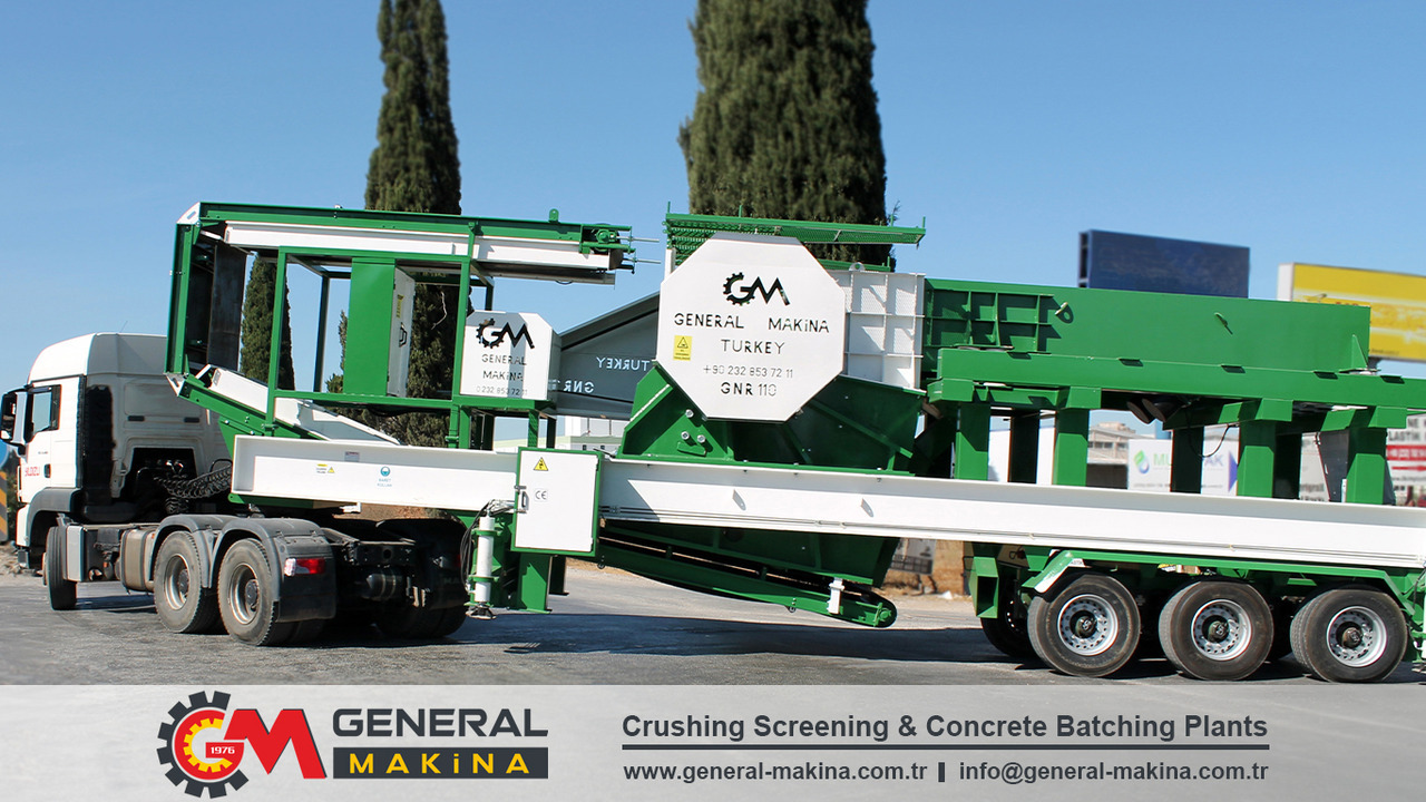 GENERAL MAKİNA Mobile Crushing System With Jaw Crusher - Trituradora de mandíbula: foto 2 GENERAL MAKİNA Mobile Crushing System With Jaw Crusher - Trituradora de mandíbula: foto 2