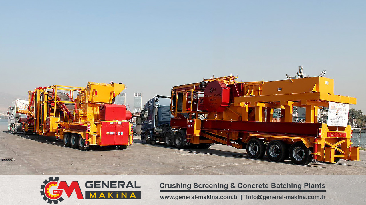 GENERAL MAKİNA Mobile Crushing System With Jaw Crusher - Trituradora de mandíbula: foto 1 GENERAL MAKİNA Mobile Crushing System With Jaw Crusher - Trituradora de mandíbula: foto 1