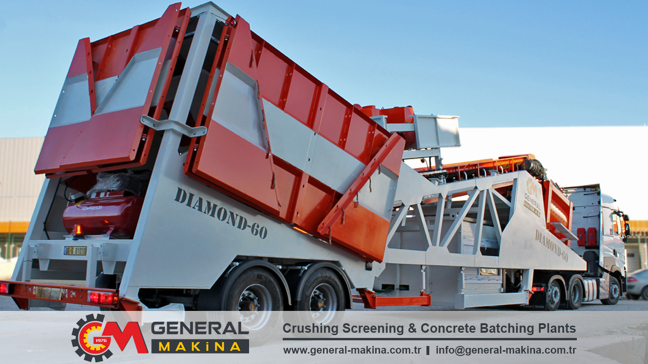 General Makina New Mobile Concrete Batching Plants - Planta de hormigón: foto 2 General Makina New Mobile Concrete Batching Plants - Planta de hormigón: foto 2