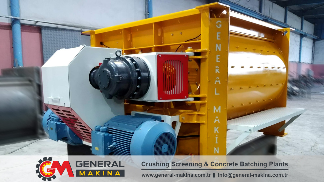 Planta de hormigón General Makina Titan 100 m3 Mobile Concrete Batching Plant: foto 10