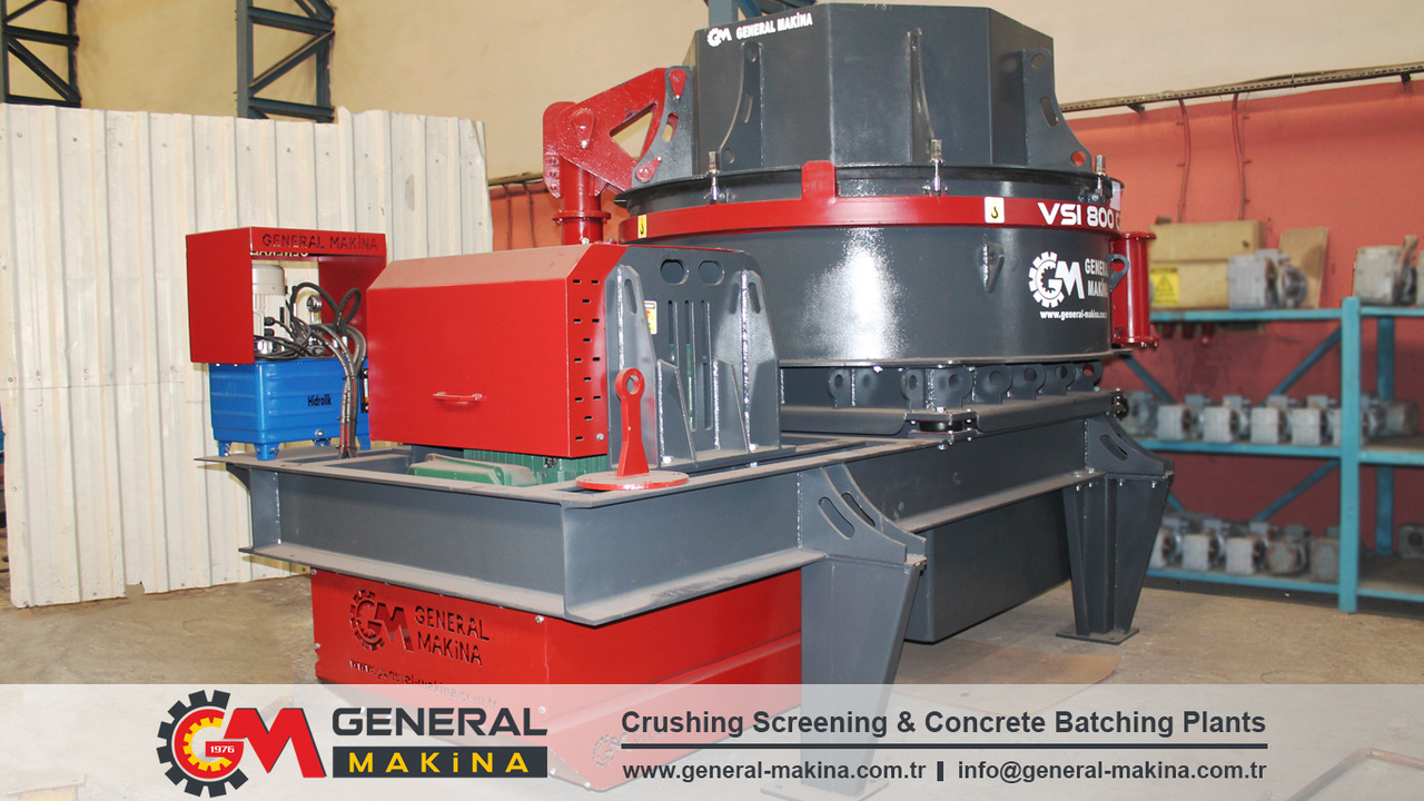 General Makina VSI 900 Vertical Impact Crusher From Turkey - Trituradora de impacto: foto 3 General Makina VSI 900 Vertical Impact Crusher From Turkey - Trituradora de impacto: foto 3
