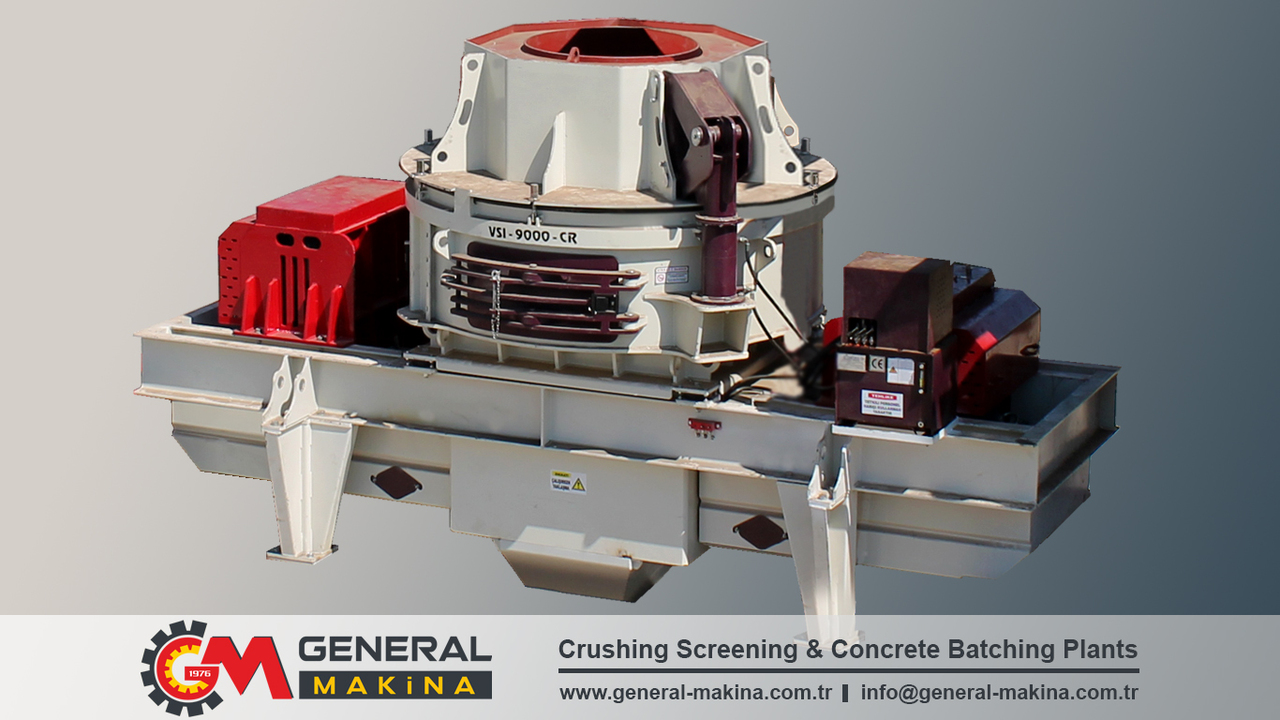 General Makina VSI 900 Vertical Impact Crusher From Turkey - Trituradora de impacto: foto 5 General Makina VSI 900 Vertical Impact Crusher From Turkey - Trituradora de impacto: foto 5