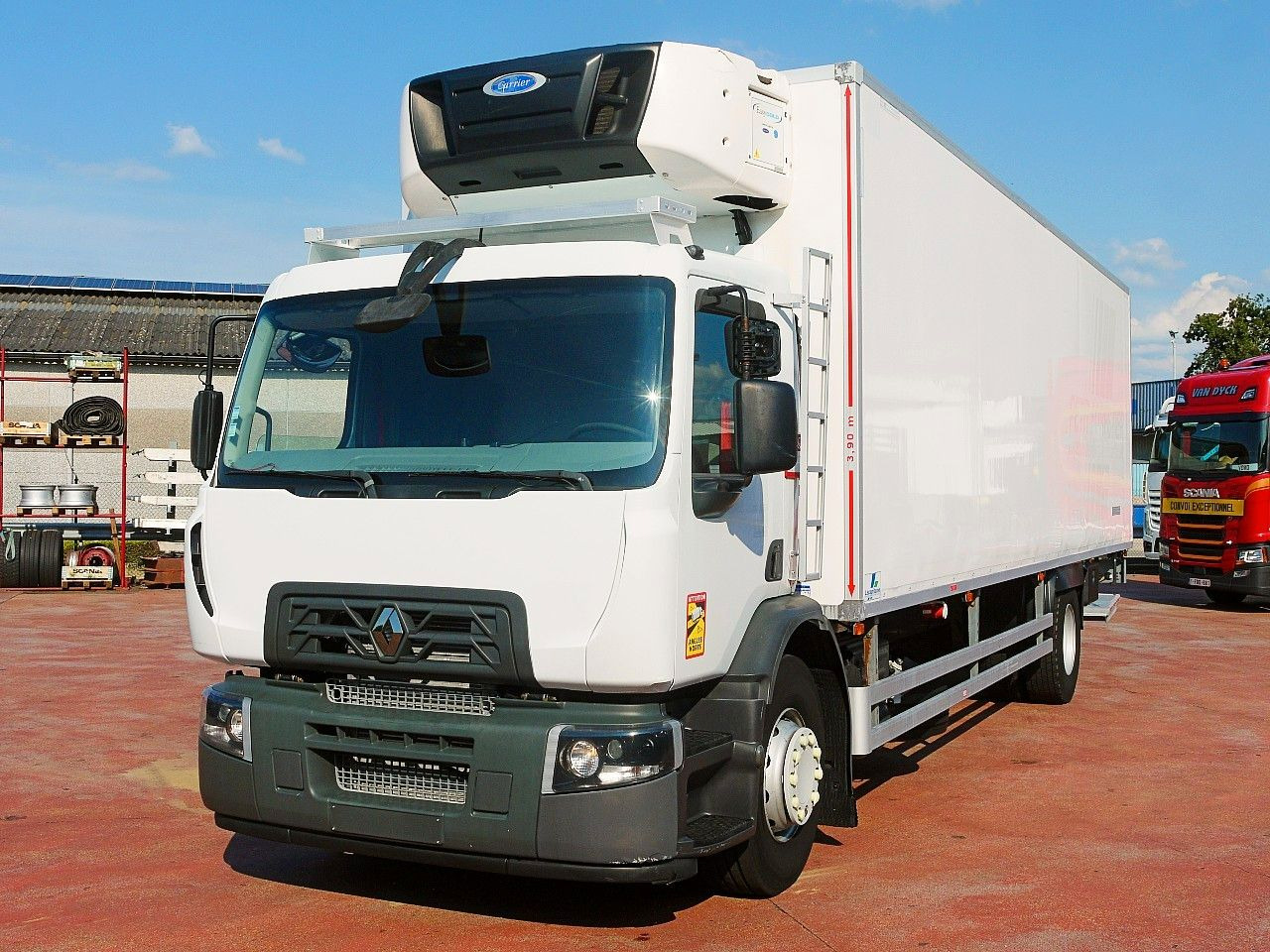 Renault D19.280 KUHLKOFFER CARRIER SUPRA 1150 MT - Camión frigorífico: foto 5 Renault D19.280 KUHLKOFFER CARRIER SUPRA 1150 MT - Camión frigorífico: foto 5