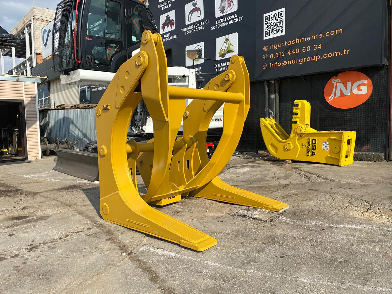 Pinza de manipulación para Cargadora LOADER LOG GRAPPLE - NG ATTACHMENTS: foto 6