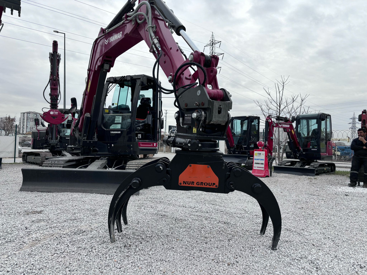 Pinza de manipulación para Excavadora NEW TIMBER GRAPPLE - NG ATTACHMENTS: foto 11