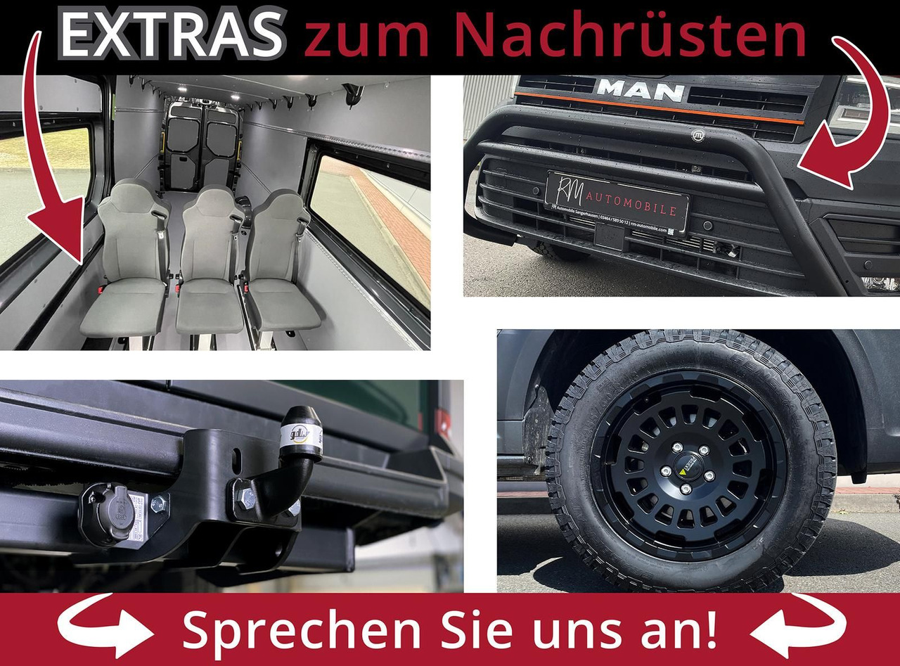 Coche MAN TGE 3.180 Kasten L5H3 4x4 ACC LED NAV SITZHZ AHK: foto 32