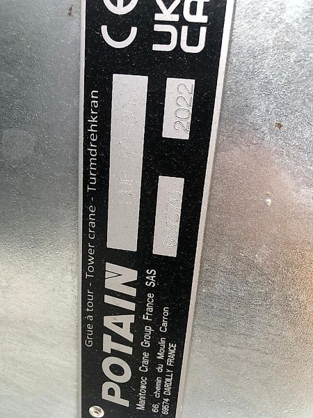 Potain HUP 40-30 - Grúa automontante: foto 3 Potain HUP 40-30 - Grúa automontante: foto 3