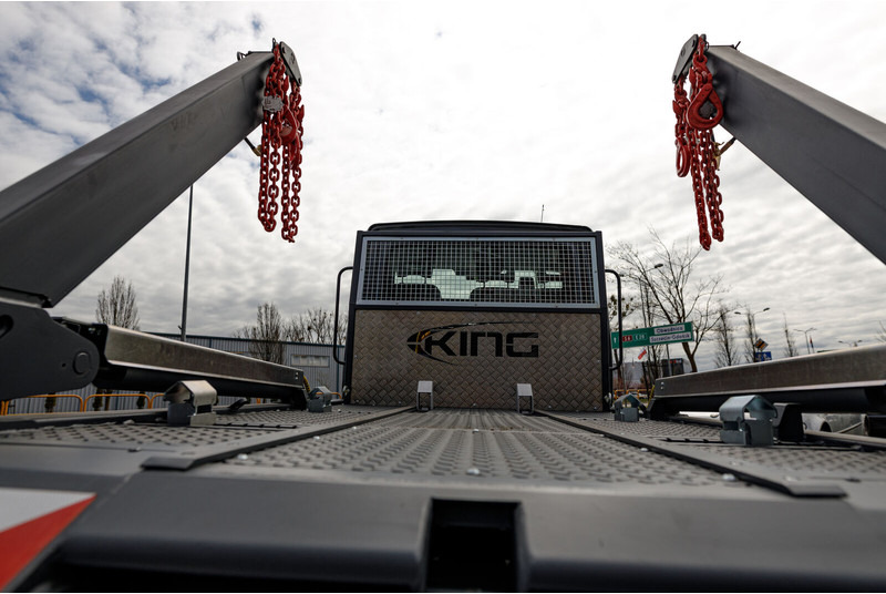 Camión portacontenedor de cadenas Iveco Daily 70C18 + KING Bramowiec / Skiploader / Absetzkipper: foto 6