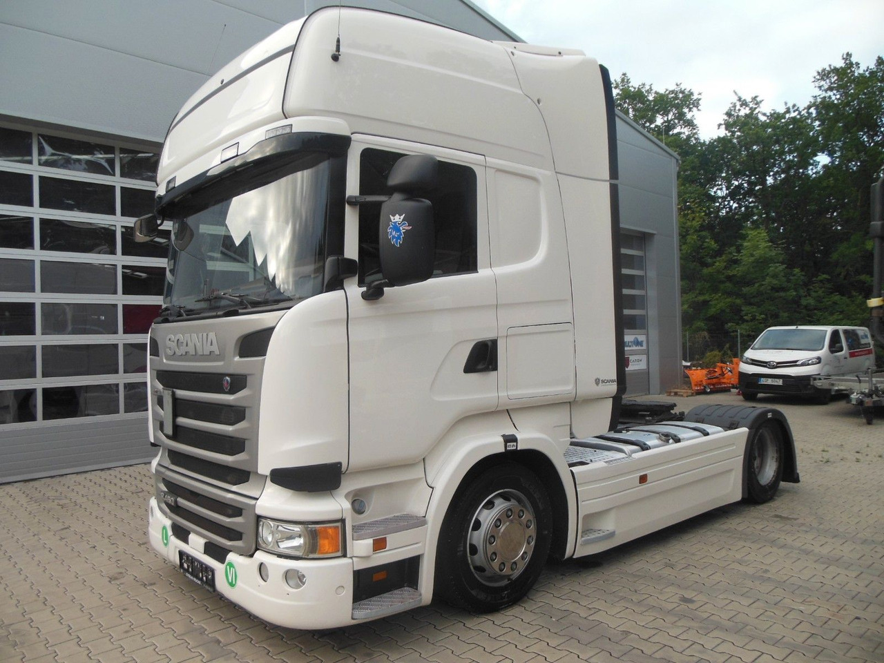 Scania R 450, LOWDECK, OHNE EGR, NEUE TACHO, TOP!!! - Cabeza tractora: foto 1 Scania R 450, LOWDECK, OHNE EGR, NEUE TACHO, TOP!!! - Cabeza tractora: foto 1