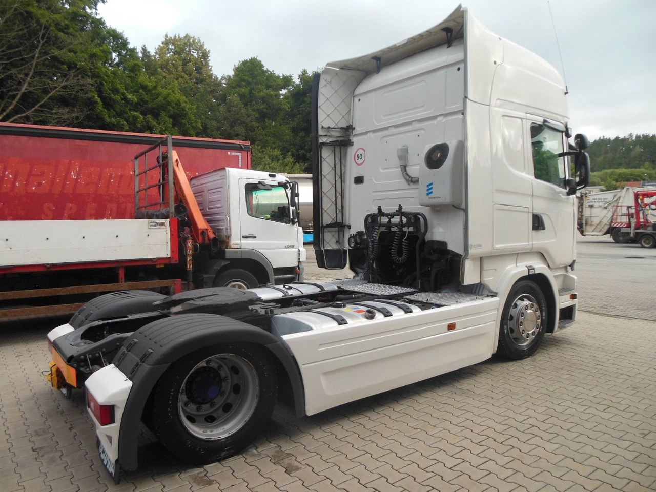 Scania R 450, LOWDECK, OHNE EGR, NEUE TACHO, TOP!!! - Cabeza tractora: foto 3 Scania R 450, LOWDECK, OHNE EGR, NEUE TACHO, TOP!!! - Cabeza tractora: foto 3