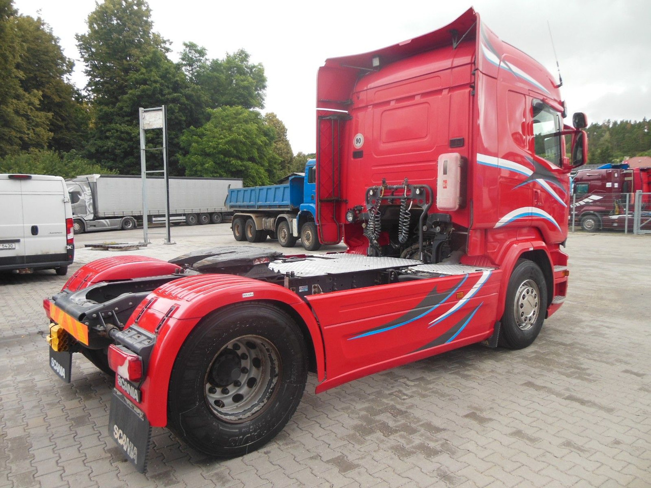 Scania R450, ADR, VOLL LUFT, RETARDER, TOP STAND!!! - Cabeza tractora: foto 3 Scania R450, ADR, VOLL LUFT, RETARDER, TOP STAND!!! - Cabeza tractora: foto 3