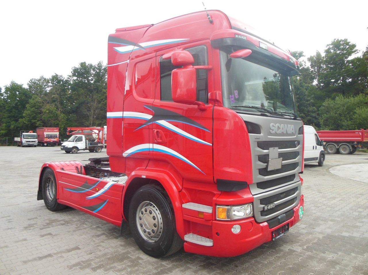Scania R450, ADR, VOLL LUFT, RETARDER, TOP STAND!!! - Cabeza tractora: foto 2 Scania R450, ADR, VOLL LUFT, RETARDER, TOP STAND!!! - Cabeza tractora: foto 2