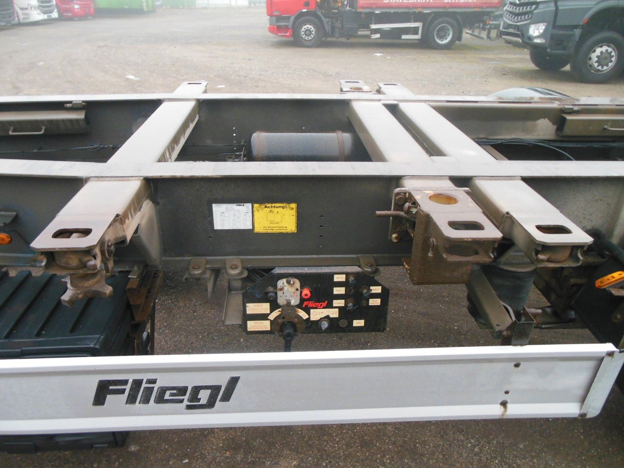 Semirremolque portacontenedore/ Intercambiable Fliegl SDS 380 GOOSENECK, BPW: foto 7 Semirremolque portacontenedore/ Intercambiable Fliegl SDS 380 GOOSENECK, BPW: foto 7