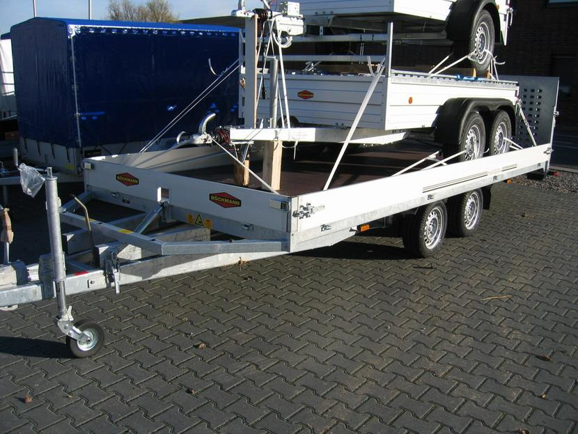 Böckmann MH AL 4320/35 430x208x20cm easyload 13" (XL) 3500kg Modell 2023 preorder - Remolque porta maquinaria: foto 1 Böckmann MH AL 4320/35 430x208x20cm easyload 13" (XL) 3500kg Modell 2023 preorder - Remolque porta maquinaria: foto 1