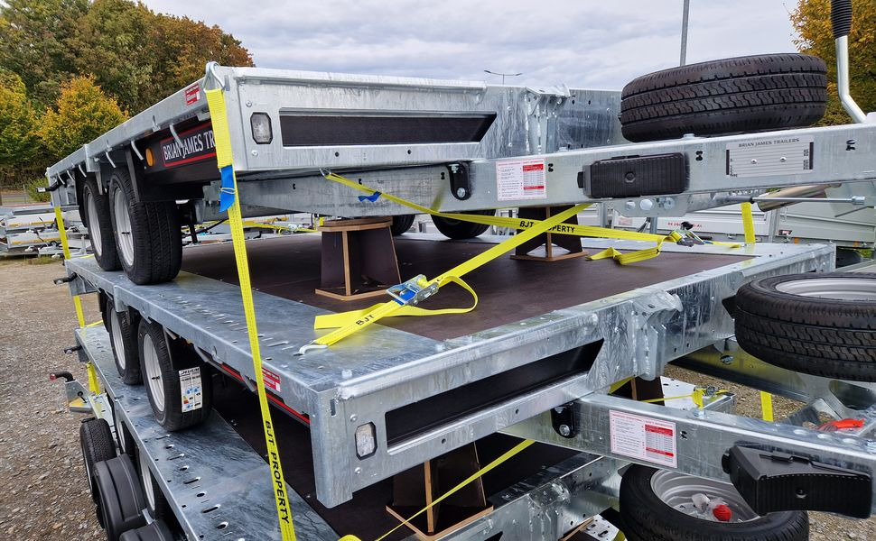 Brian James Trailer Connect 360x215cm plattform 2 Achsen 12" 3500kg - Remolque plataforma/ Caja abierta: foto 1 Brian James Trailer Connect 360x215cm plattform 2 Achsen 12" 3500kg - Remolque plataforma/ Caja abierta: foto 1