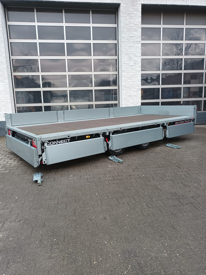 Brian James Trailer Connect 450x215x30cm blackline Bordwände LED 12" Tandem 3500kg - Remolque plataforma/ Caja abierta: foto 3 Brian James Trailer Connect 450x215x30cm blackline Bordwände LED 12" Tandem 3500kg - Remolque plataforma/ Caja abierta: foto 3