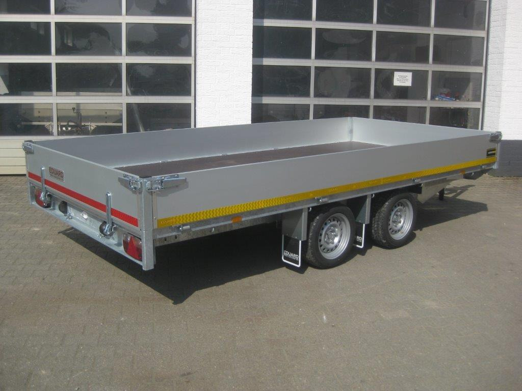 Multi Transporter 406x200x30cm Rampen Seilwinde 13" niedrig Fahrwerk (XL) 2700kg - Remolque plataforma/ Caja abierta: foto 2 Multi Transporter 406x200x30cm Rampen Seilwinde 13" niedrig Fahrwerk (XL) 2700kg - Remolque plataforma/ Caja abierta: foto 2