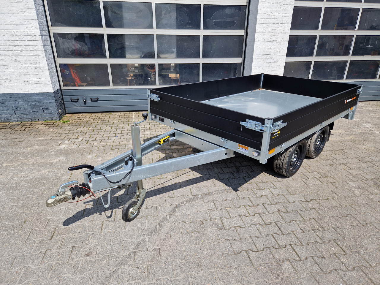 Remolque volquete Saris Kipper K1 276 170 2700 2 E 276x170x30cm Elektro black Edition 13" 2700kg Januar Aktion: foto 11