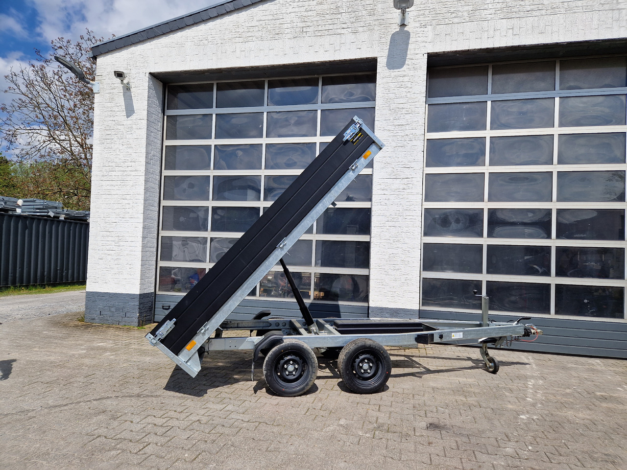 Remolque volquete Saris Kipper K1 276 170 2700 2 E 276x170x30cm Elektro black Edition 13" 2700kg Januar Aktion: foto 12