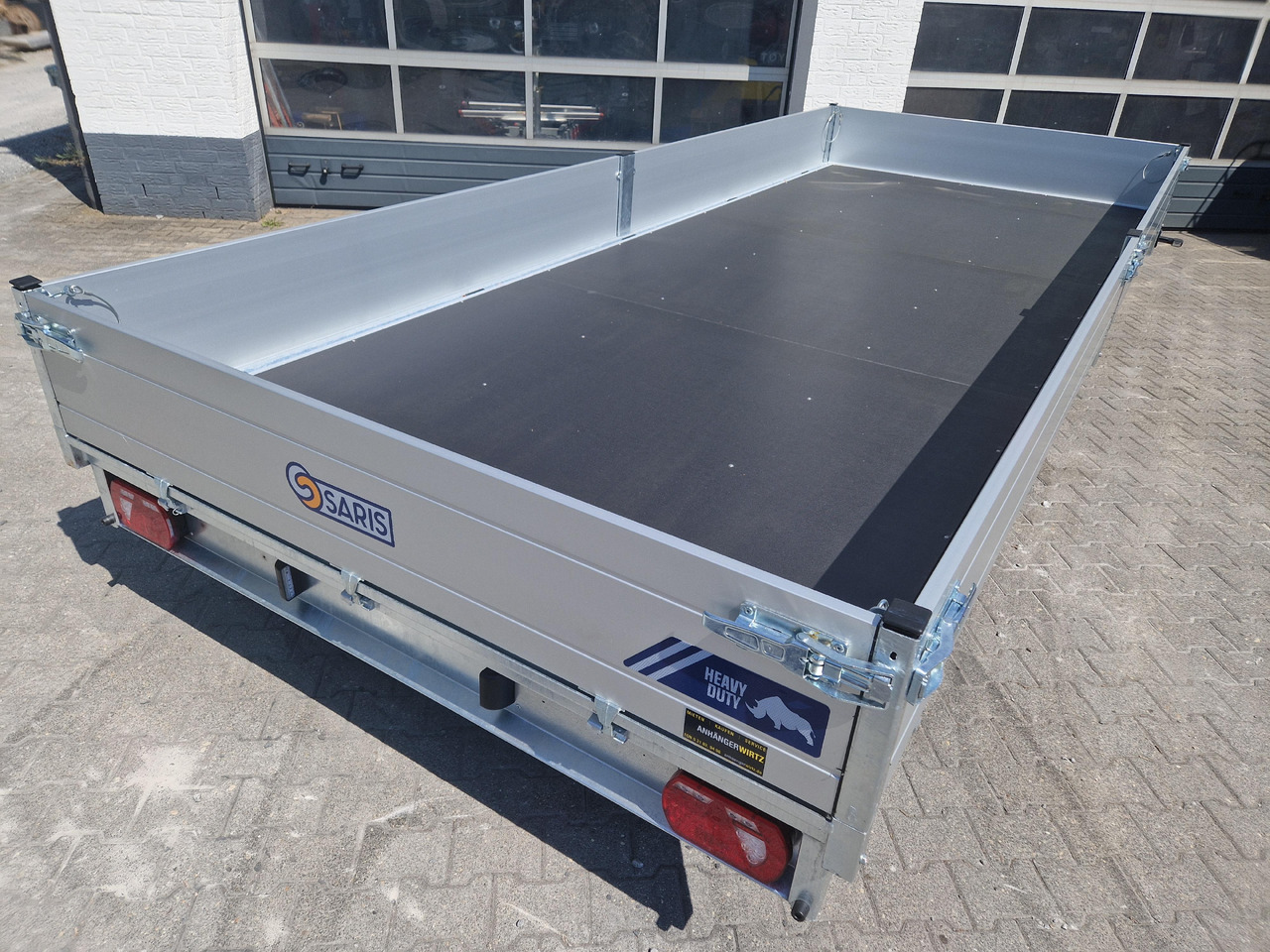 Remolque plataforma/ Caja abierta Saris PL HD 506 204 3500 2 506x204x35cm heavy duty LED Beleuchtung (XXL) Modell 2023: foto 11