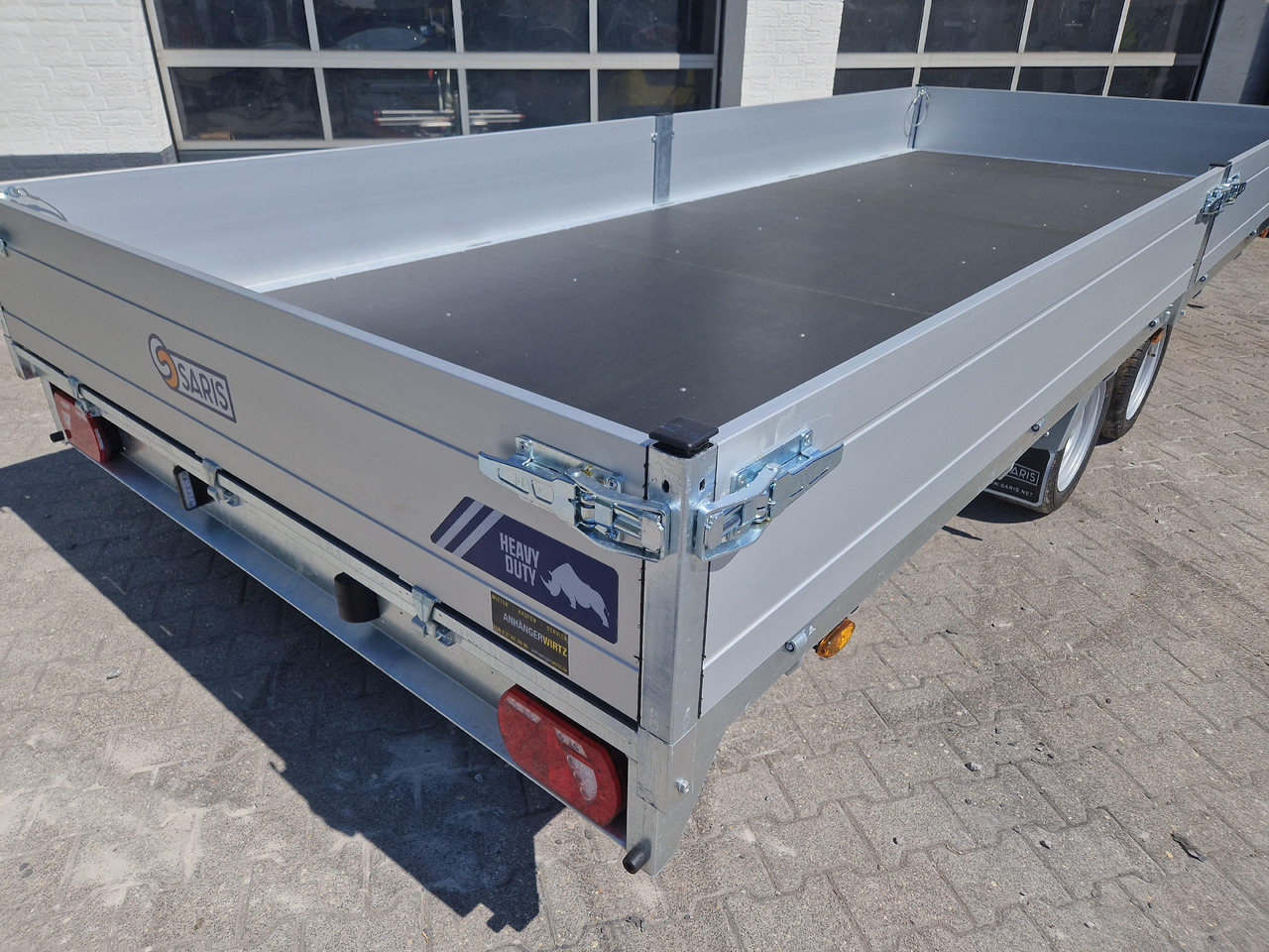 Remolque plataforma/ Caja abierta Saris PL HD 506 204 3500 2 506x204x35cm heavy duty LED Beleuchtung (XXL) Modell 2023: foto 8