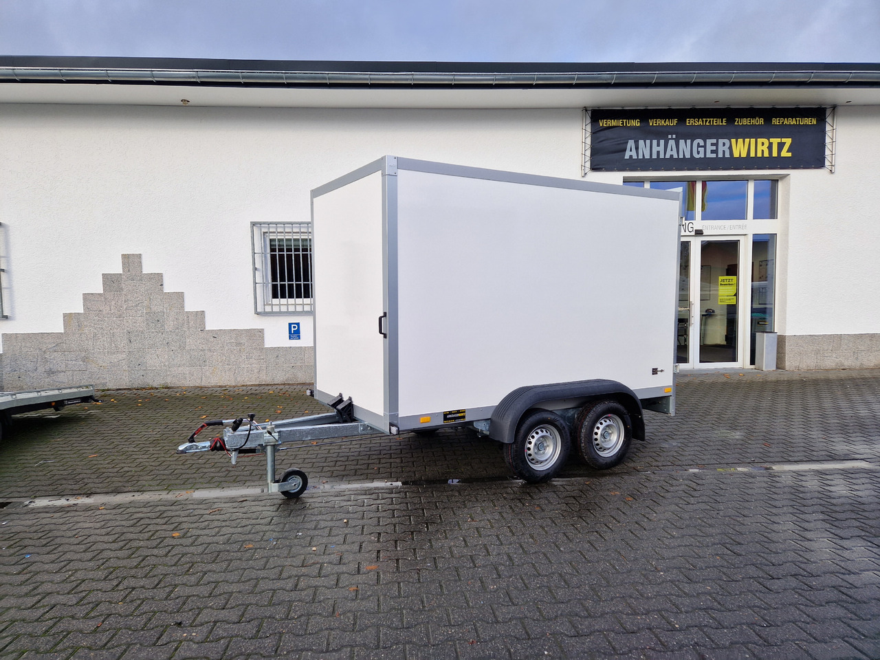 WM Meyer Koffer AZ 2030/151 S30 301x151x185cm (M) 2000kg Modell 2024 - Remolque caja cerrada: foto 1 WM Meyer Koffer AZ 2030/151 S30 301x151x185cm (M) 2000kg Modell 2024 - Remolque caja cerrada: foto 1