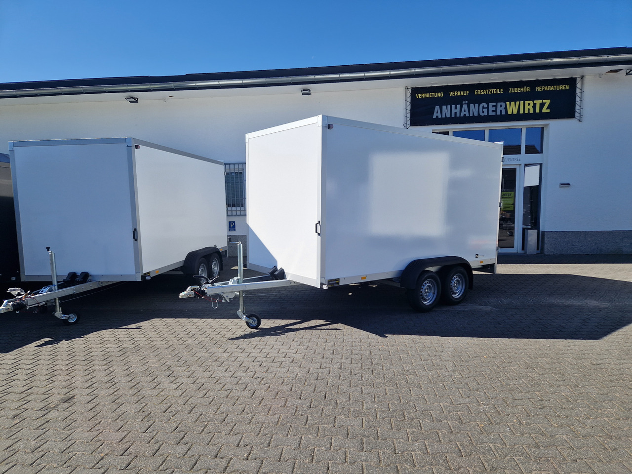 WM Meyer Koffer AZ 2740/185 S35 401x185x205cm (XL) 2700kg Januar Aktion - Remolque caja cerrada: foto 2 WM Meyer Koffer AZ 2740/185 S35 401x185x205cm (XL) 2700kg Januar Aktion - Remolque caja cerrada: foto 2