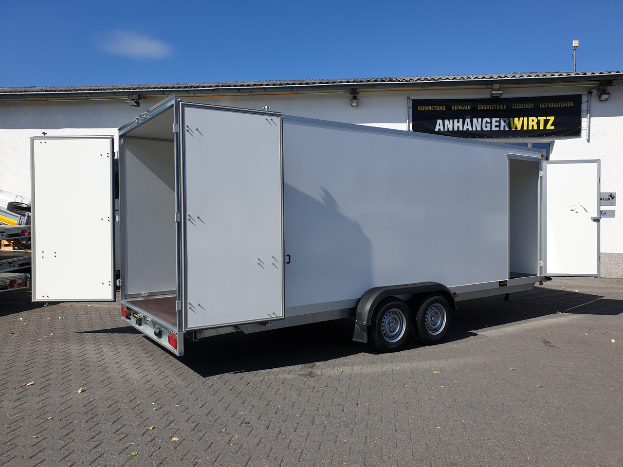 WM Meyer Kofferanhänger AZ 3560/200 S40 601x200x205cm Seitentür Profiline 3500kg Modell 2023 - Remolque caja cerrada: foto 2 WM Meyer Kofferanhänger AZ 3560/200 S40 601x200x205cm Seitentür Profiline 3500kg Modell 2023 - Remolque caja cerrada: foto 2