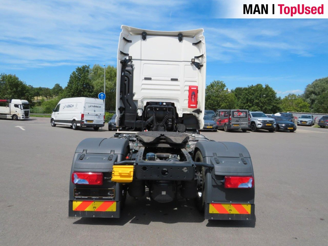 MAN TGX 18.520 4x2 BL SA Meiller Kipphydraulik - Cabeza tractora: foto 4 MAN TGX 18.520 4x2 BL SA Meiller Kipphydraulik - Cabeza tractora: foto 4