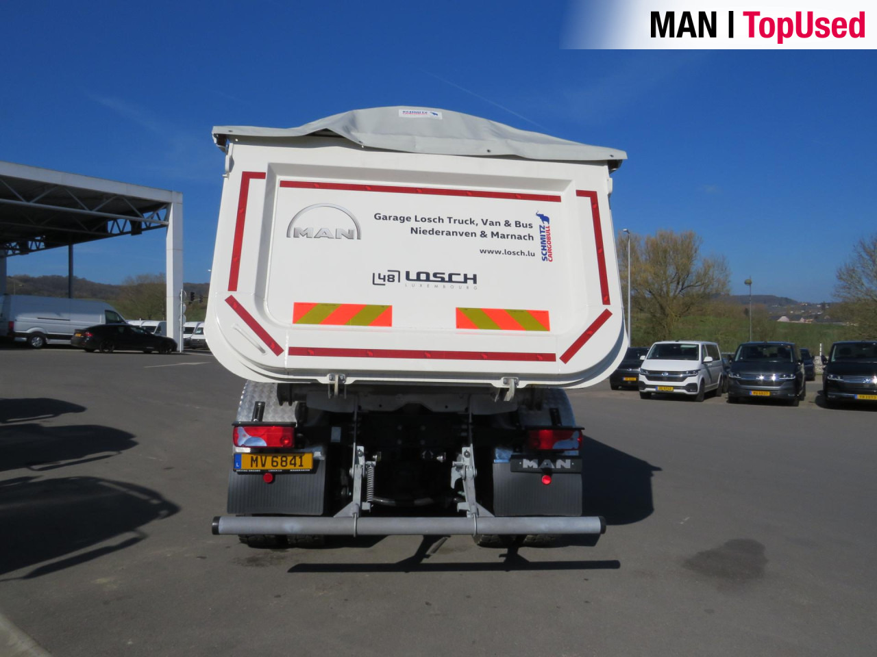 Camión volquete MAN TGS 41.480 8x4 BB CH Schmitz Muldenkipper Retarder: foto 12