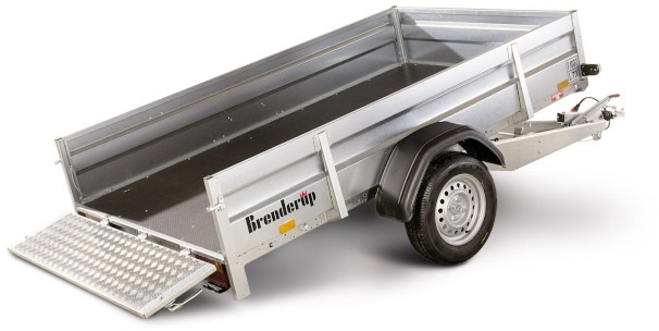 Brenderup 2260WSUB750 Stahl, 0,75 to. kippbar, 2580x1530x400mm - Remolque de coche: foto 1 Brenderup 2260WSUB750 Stahl, 0,75 to. kippbar, 2580x1530x400mm - Remolque de coche: foto 1