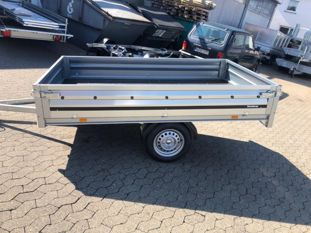 Brenderup 3251S UB 750 kg, Hochlader, 2500x1420x350mm, 100 km/h - Remolque de coche: foto 4 Brenderup 3251S UB 750 kg, Hochlader, 2500x1420x350mm, 100 km/h - Remolque de coche: foto 4