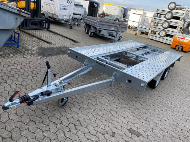 Brenderup Autotransportanhänger AT3000HBTB 3,0 to. 3950 x 2000 mm - Remolque portavehículos: foto 2 Brenderup Autotransportanhänger AT3000HBTB 3,0 to. 3950 x 2000 mm - Remolque portavehículos: foto 2