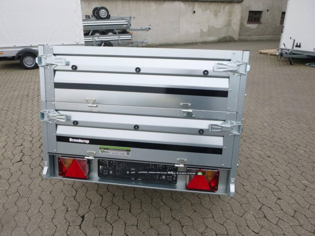Brenderup Kippi 200 1205SUB, 750 kg, mit BW-Aufsatz 2030 x 1160 x 350 mm - Remolque de coche: foto 3 Brenderup Kippi 200 1205SUB, 750 kg, mit BW-Aufsatz 2030 x 1160 x 350 mm - Remolque de coche: foto 3