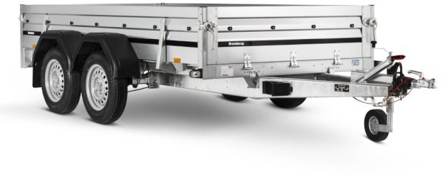 Brenderup Tieflader 2300S Stahl, 2,0 to. 3010x1530x400mm - Remolque de coche: foto 1 Brenderup Tieflader 2300S Stahl, 2,0 to. 3010x1530x400mm - Remolque de coche: foto 1