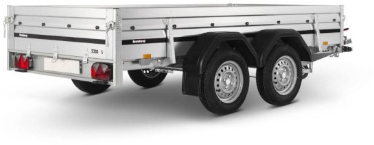 Brenderup Tieflader 2300S Stahl, 2,5 to. 3010x1530x400mm - Remolque de coche: foto 5 Brenderup Tieflader 2300S Stahl, 2,5 to. 3010x1530x400mm - Remolque de coche: foto 5