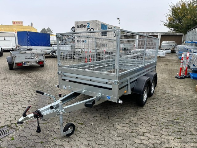 Brenderup Tieflader 2300S Stahl mit Laubgitter, 2,0 to. 3010x1530x400mm - Remolque de coche: foto 2 Brenderup Tieflader 2300S Stahl mit Laubgitter, 2,0 to. 3010x1530x400mm - Remolque de coche: foto 2