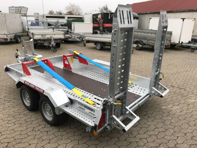 Brian James Cargo Digger Plant 2 Baumaschinenanhänger 543-3217-35-2-12 , 3200 x 1700 mm, 3,5 to. - Remolque porta maquinaria: foto 4 Brian James Cargo Digger Plant 2 Baumaschinenanhänger 543-3217-35-2-12 , 3200 x 1700 mm, 3,5 to. - Remolque porta maquinaria: foto 4