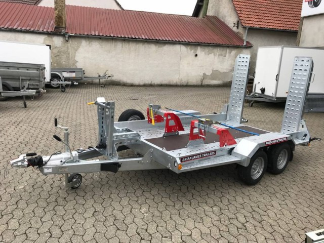 Brian James Cargo Digger Plant 2 Baumaschinenanhänger 543-3217-35-2-12 , 3200 x 1700 mm, 3,5 to. - Remolque porta maquinaria: foto 1 Brian James Cargo Digger Plant 2 Baumaschinenanhänger 543-3217-35-2-12 , 3200 x 1700 mm, 3,5 to. - Remolque porta maquinaria: foto 1