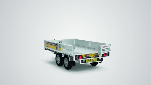 Brian James Cargo Tipper 526 Heckkipper 526-2716-27-2-12, 2700 x 1600 x 300 mm, 2,7 to. - Remolque volquete: foto 2 Brian James Cargo Tipper 526 Heckkipper 526-2716-27-2-12, 2700 x 1600 x 300 mm, 2,7 to. - Remolque volquete: foto 2