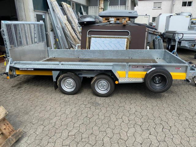 Brian James General Plant Baumaschinenanhänger 551-4017, 4000 x 1850 mm, 3,5 to. - Remolque porta maquinaria: foto 4 Brian James General Plant Baumaschinenanhänger 551-4017, 4000 x 1850 mm, 3,5 to. - Remolque porta maquinaria: foto 4