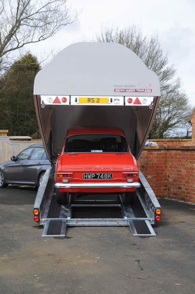Brian James Race Shuttle 2, 300-1011, 4300 x 1950 mm, 2,6 to. - Remolque portavehículos: foto 2 Brian James Race Shuttle 2, 300-1011, 4300 x 1950 mm, 2,6 to. - Remolque portavehículos: foto 2